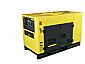 Silent diesel generator